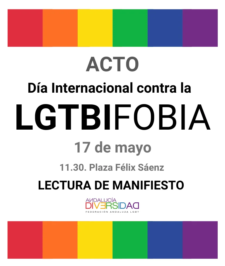 Lectura de manifiesto: Día Internacional contra la LGTBIfobia
