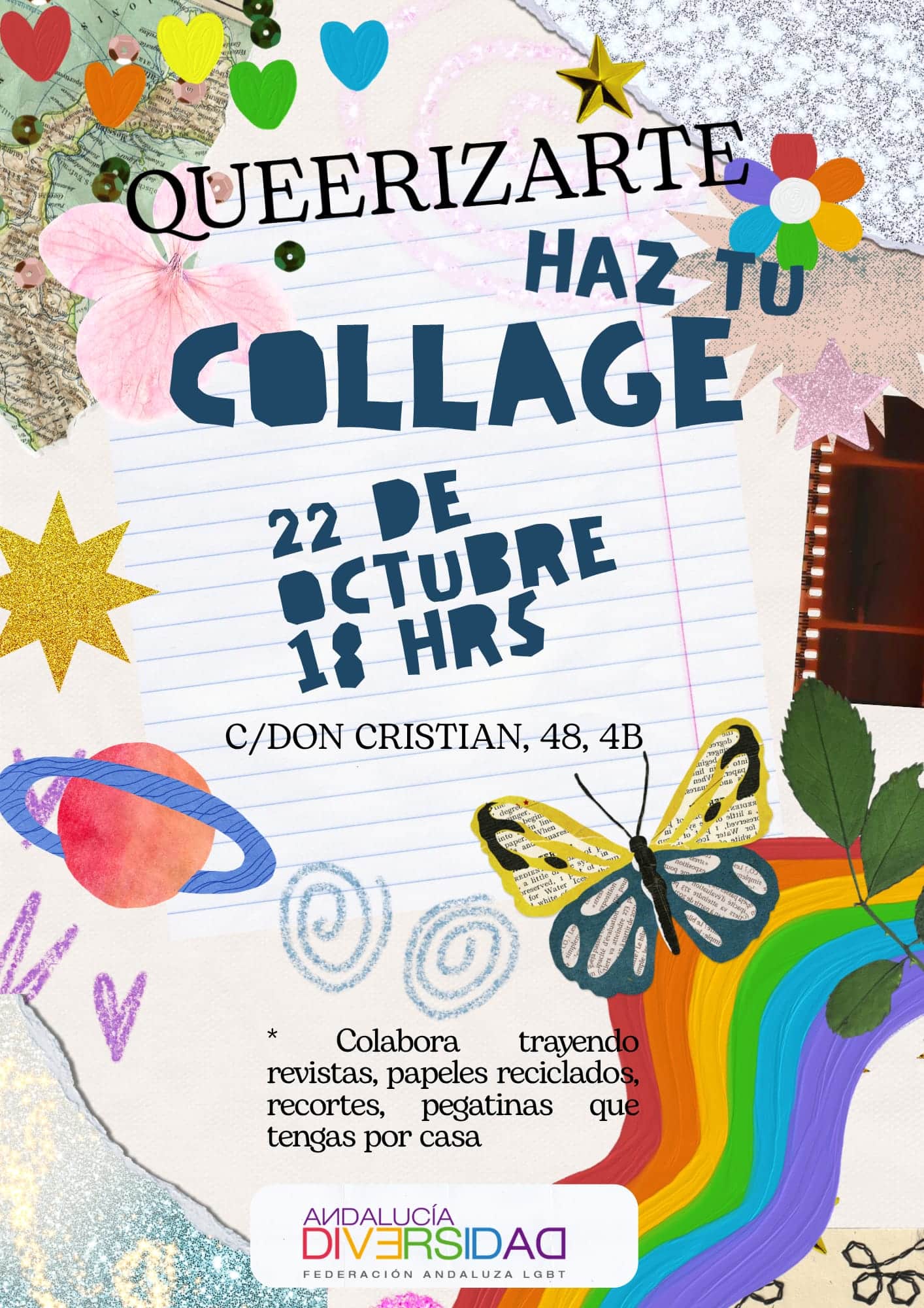 Málaga – Queerizarte: Haz tu collage